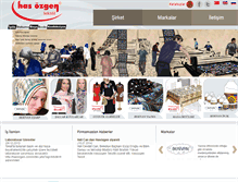 Tablet Screenshot of hasozgen.com